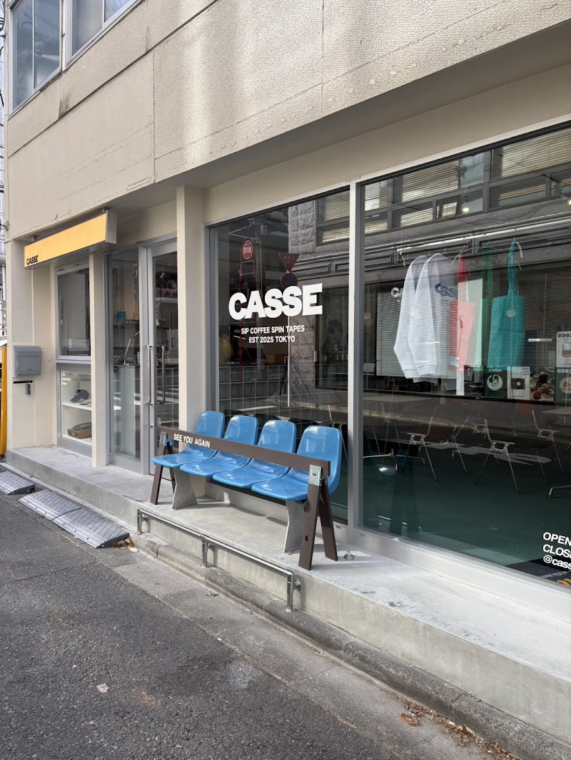 Cassette Tape Cafe CASSE Shibuya